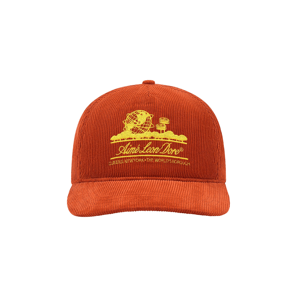Buy Aimé Leon Dore Corduroy Unisphere Hat 'Rust' - FW25AH017 RUST