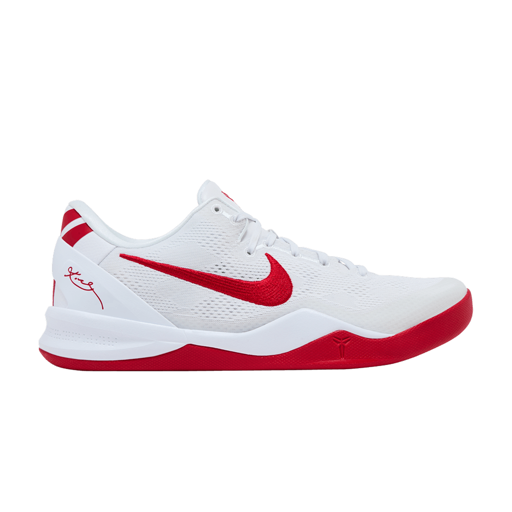 Size 11 - Nike Kobe VIII 8 Protro TB Promo Team Red White HM6469-602 Men’s NEW Nike Kobe 8 Protro TB Promo University Red for Sale  main image 4