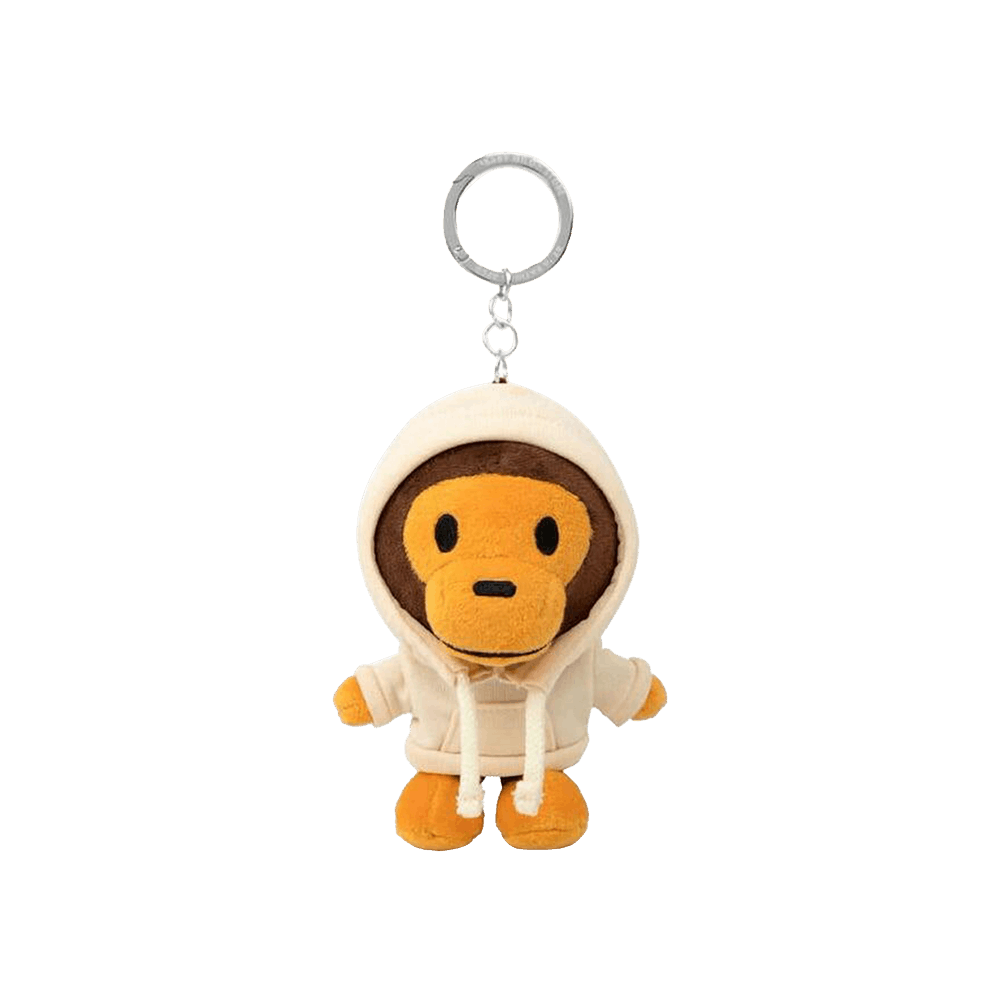 Buy BAPE Baby Milo Plush Doll Keychain 'Ivory' - AK70 182 307