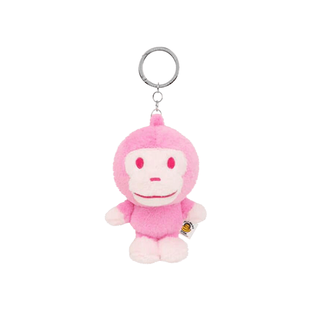 Buy BAPE Baby Milo Plush Doll Keychain 'Pale Pink' - AK20 182 006