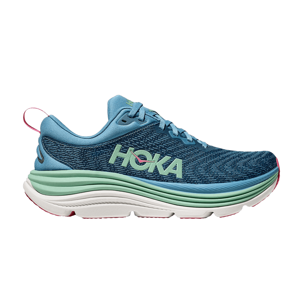 Hoka Wmns Gaviota 5 Wide 'alpine Blue Jadeite'