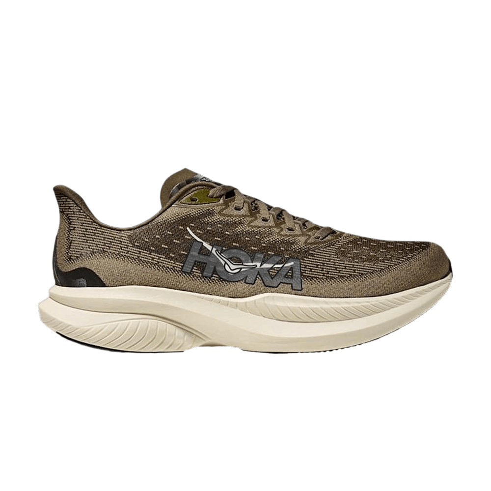 Hoka Mach 6 Wide 'antique Olive'
