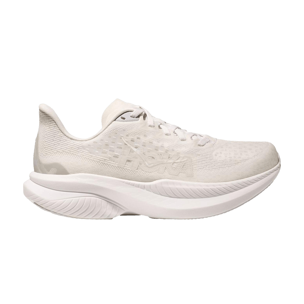 Hoka Wmns Mach 6 Wide 'triple White'