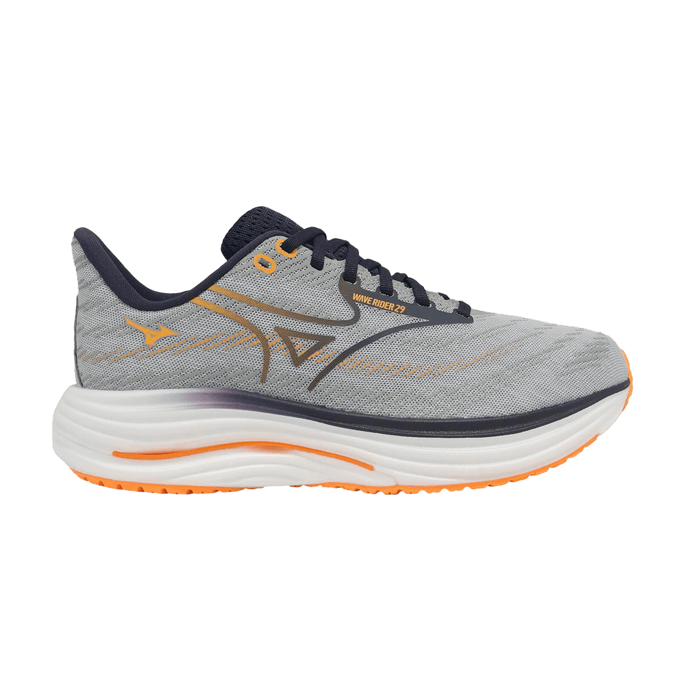 Buy Mizuno Wave Rider 29 Super Wide 'Grey Black' - J1GC250405 | GOAT