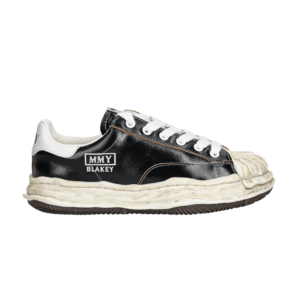 Buy Maison Mihara Yasuhiro Blakey OG Sole Wrinkled Leather Low