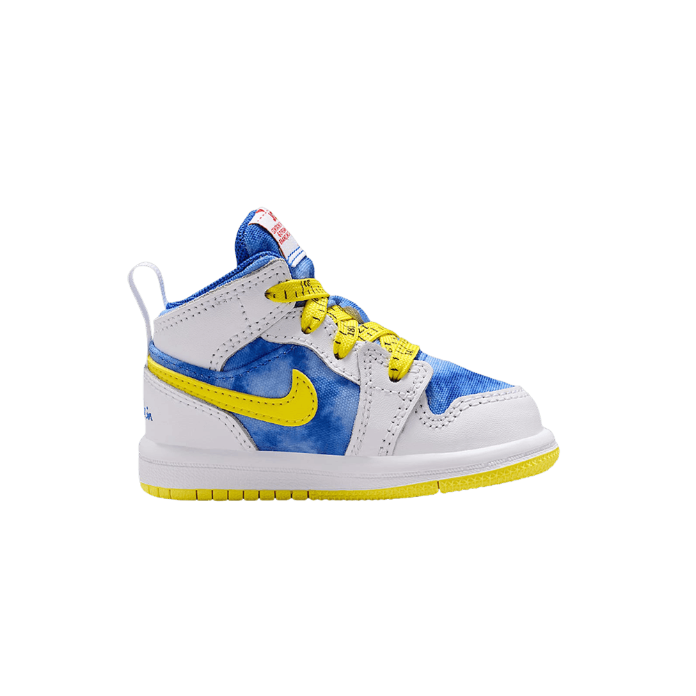 Air Jordan 1 Mid TD ' White Opti Yellow'