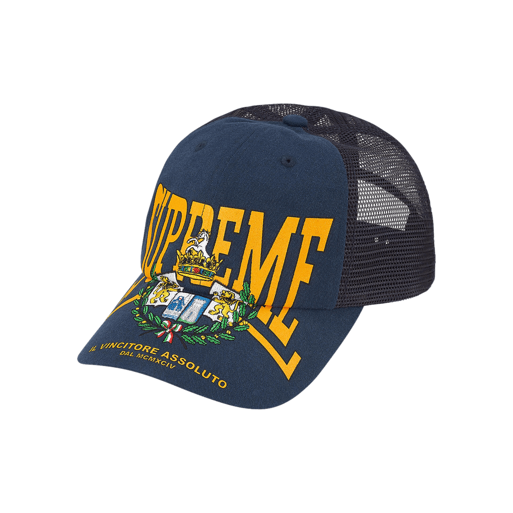 ゆ*じ様 Supreme Crest Mesh Back 6-Panel BLA Supreme Crest Mesh Back 6-Panel Black – Section Store