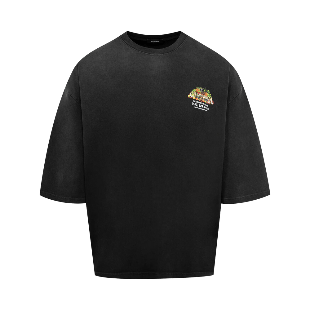 トップス WILLY CHAVARRIA BUFFALO GOLF POLO MESH L Buffalo Golf Polo in Solid Black – SVRN
