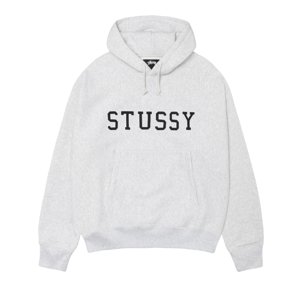 Buy Stussy Felt Applique Hoodie 'Ash Heather' - 118591 ASH | GOAT