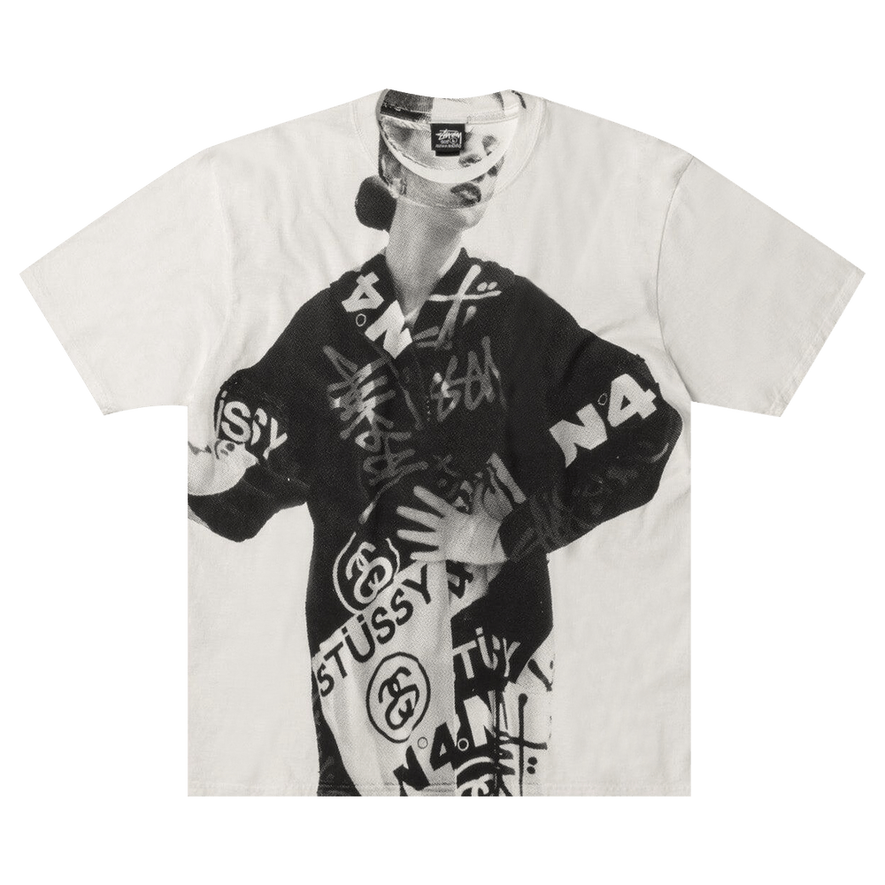 Buy Stussy Paris Tee 'Natural' - 1905164 NATU | GOAT