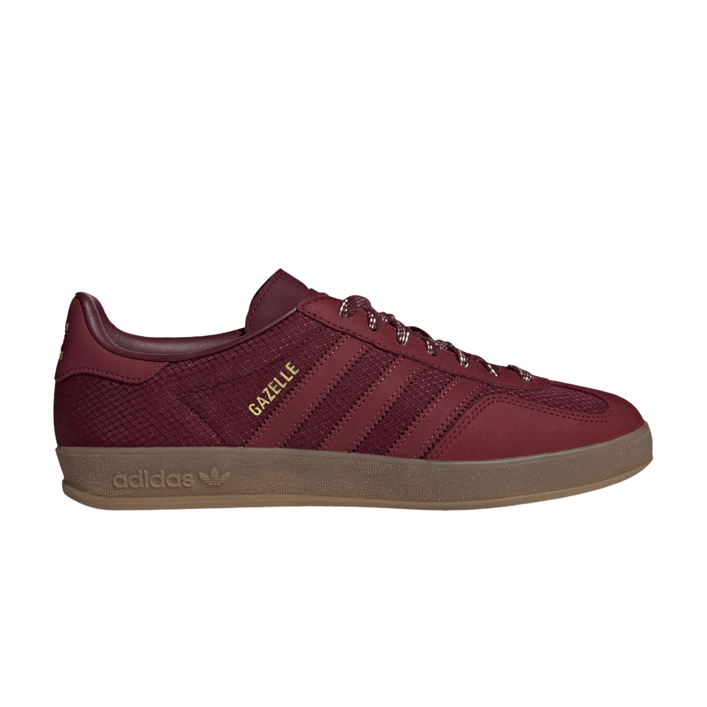 adidas Men's Originals Gazelle Indoor, Maroon Red / 6 adidas Men's Originals Gazelle Indoor, Maroon Red / 6