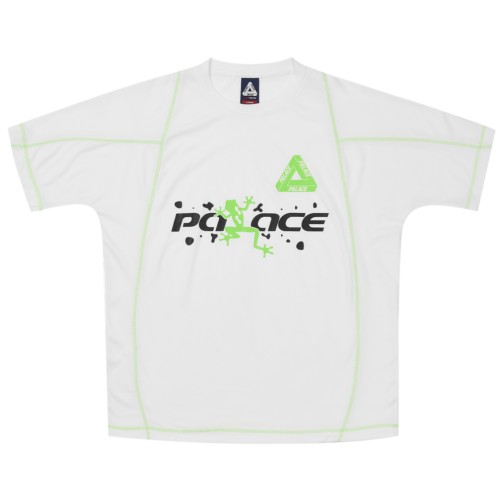 Buy Palace Frogger Tech Jersey 'White' - P29ES028 | GOAT