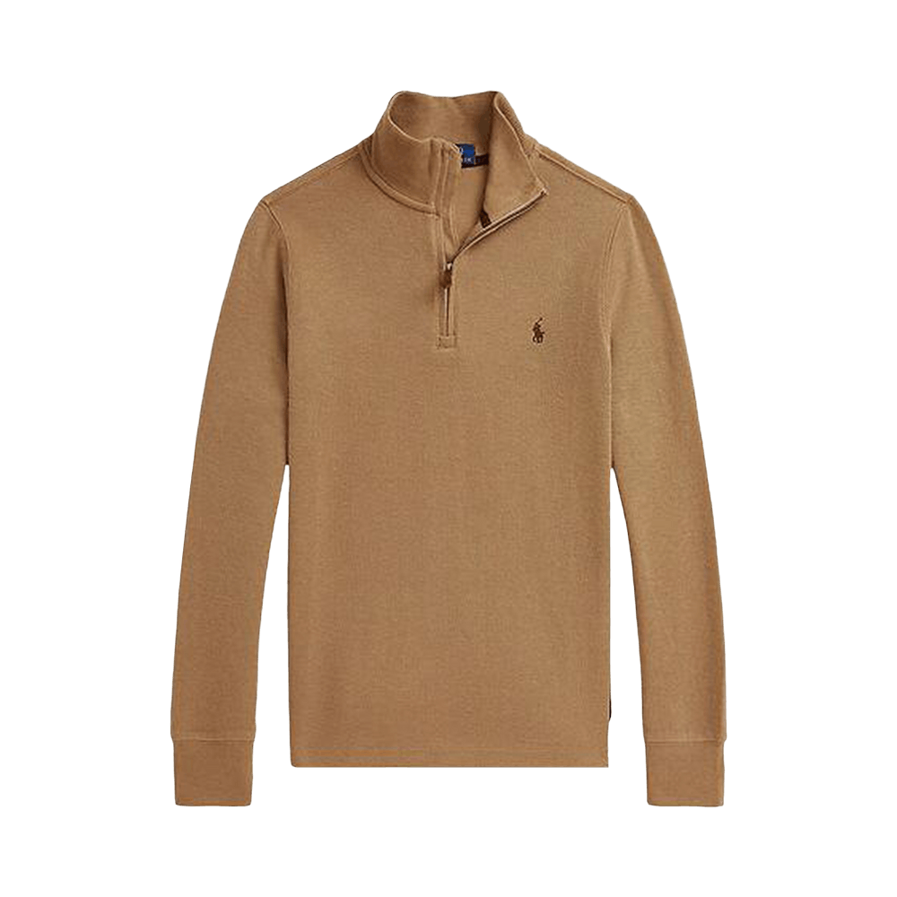 Buy Polo Ralph Lauren Long Sleeve French Rib Solid Half-Zip