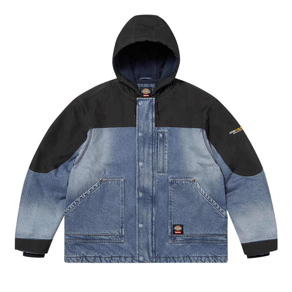 最安値Supreme Dickies Hooded Work Jacket Supreme Dickies Hooded Leather Work Jacket (FW24) - $598