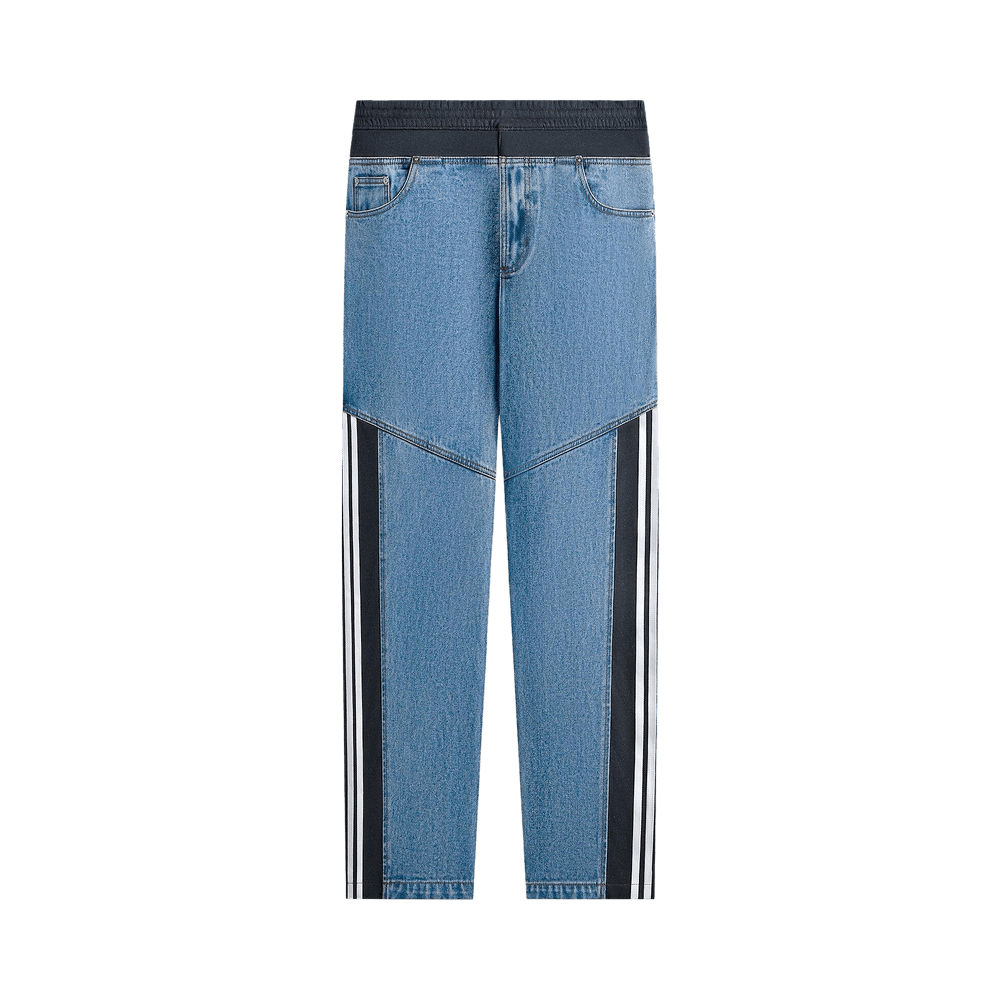 Kith For Adidas Football Denim Pant Blue Price in India | Culture