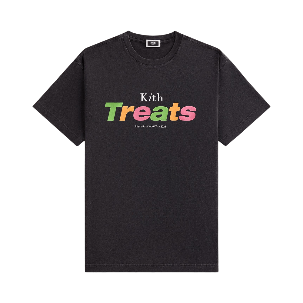 Buy Kith Treats Bizarre Love Swirl Vintage Tee 'Black' - KHT030208