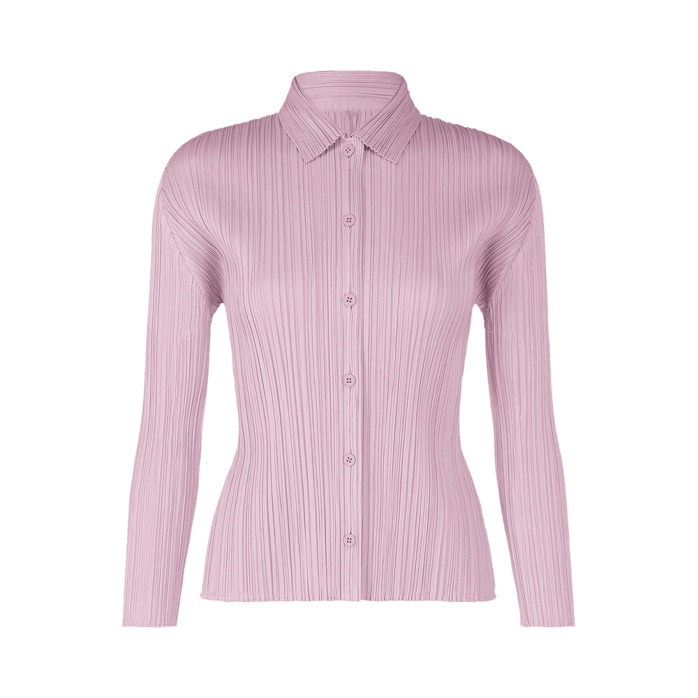Buy Pleats Please Issey Miyake Pleats Shirt 'Light Pink