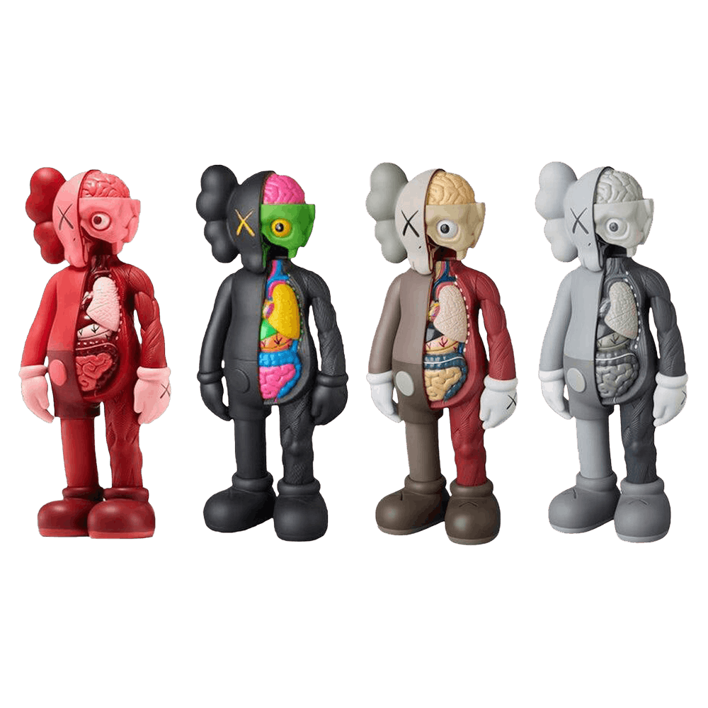 Buy KAWS Companion Open Edition Vinyl Figure 'Black' - 03929