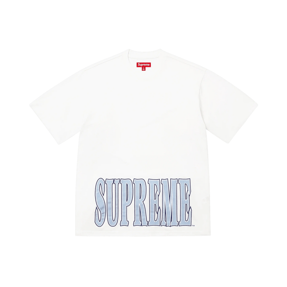 Buy Supreme Cracked Stretch Short-Sleeve Top 'White' - FW25KN88