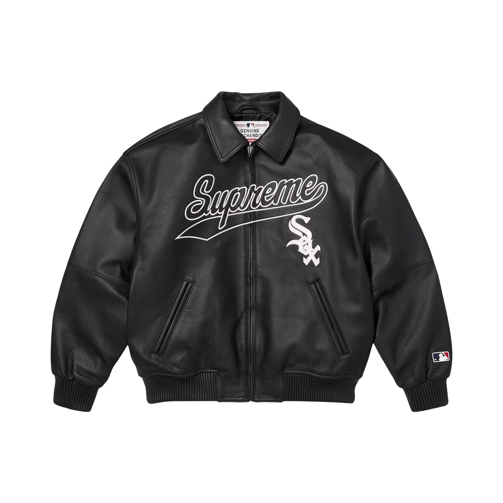 ジャケット・アウター Supreme Gore-Tex Leather Varsity Jacket Supreme GORE-TEX Infinium WINDSTOPPER Leather Varsity Jacket (FW23