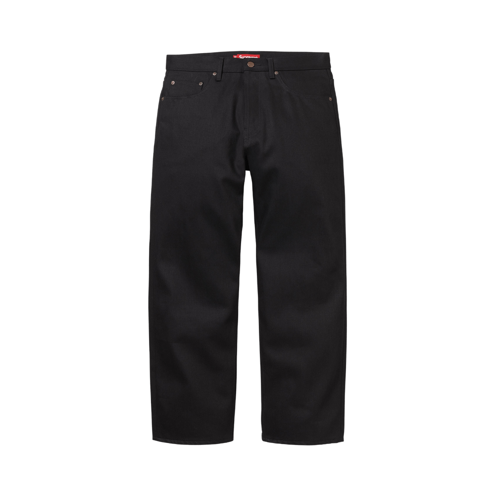 Supreme Rigid Loose Fit Selvedge Jean Rigid Black Price in India
