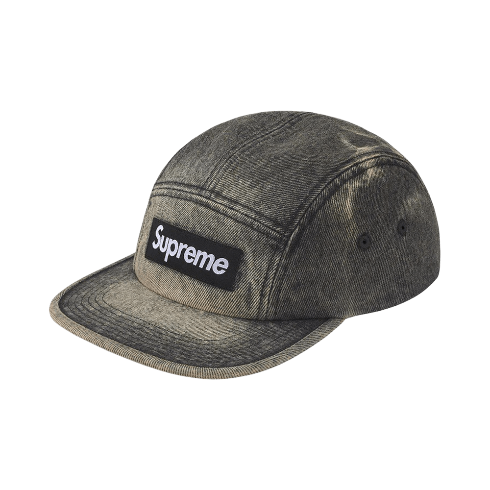 Buy Supreme Denim Camp Cap 'Washed Black' - FW25H90 WASHED BLACK