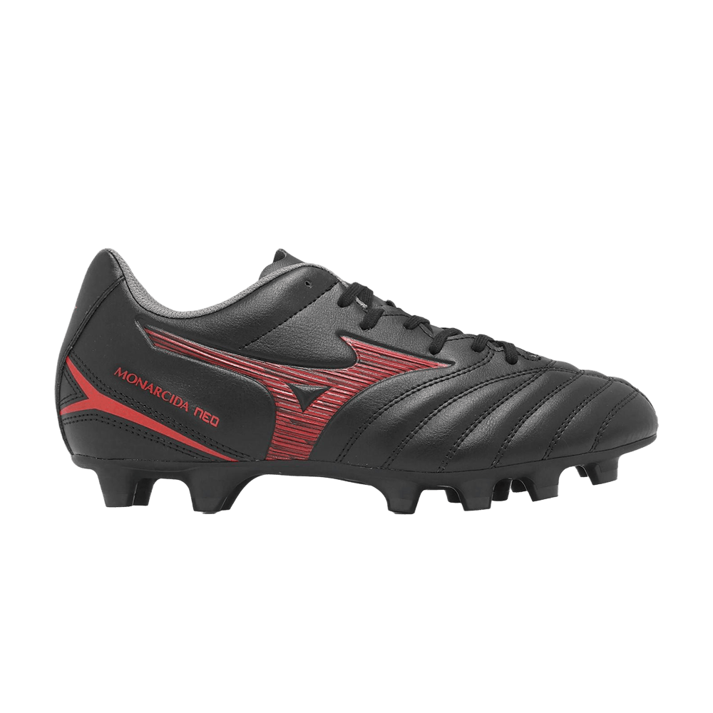 Buy Mizuno Monarcida Neo 3 Select Wide 'Black Red' - P1GA252500 | GOAT