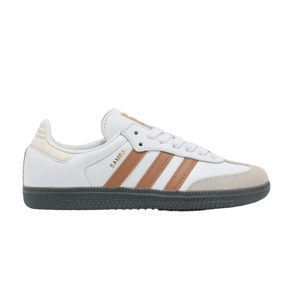 adidas gazelle silver green womens adidas Originals Samba OG Shoes White JR0909 main image 0