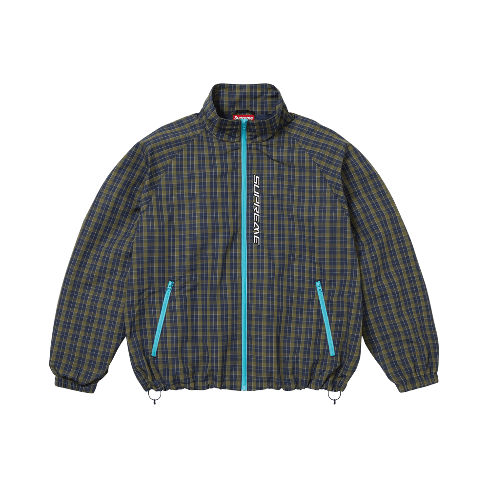 Supreme Plaid Track Jacket チェックナイロンジャケット Fall/Winter 2025 Preview – Supreme