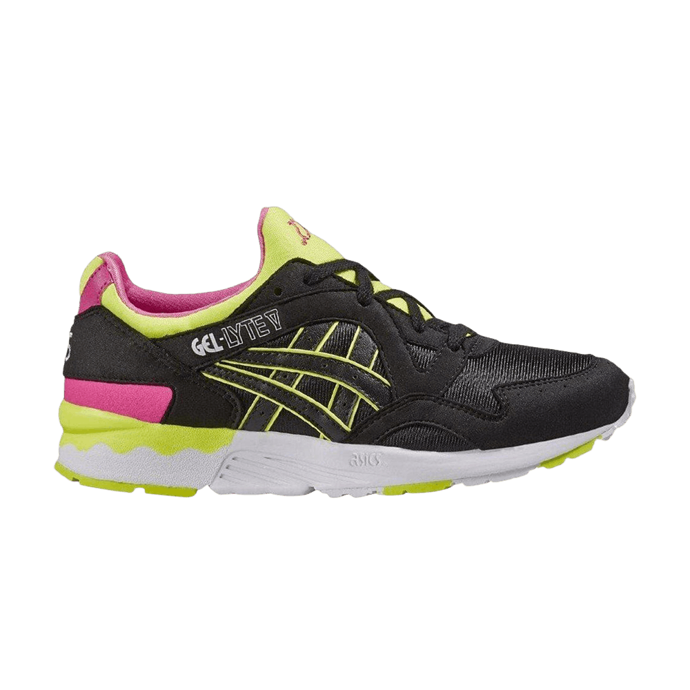 Asics Gel Lyte 5 GS Black Yellow Pink