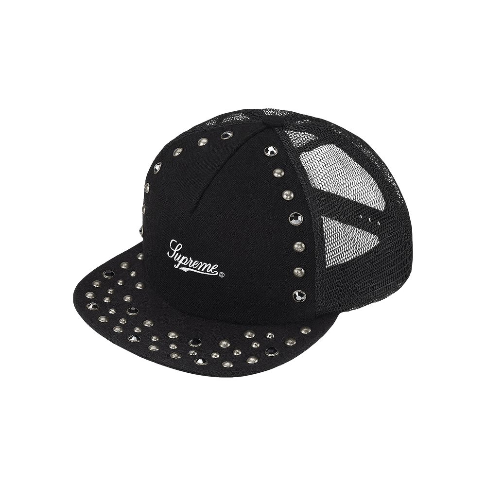 Buy Supreme x B.B. Simon Studded Mesh Back 5-Panel 'Black
