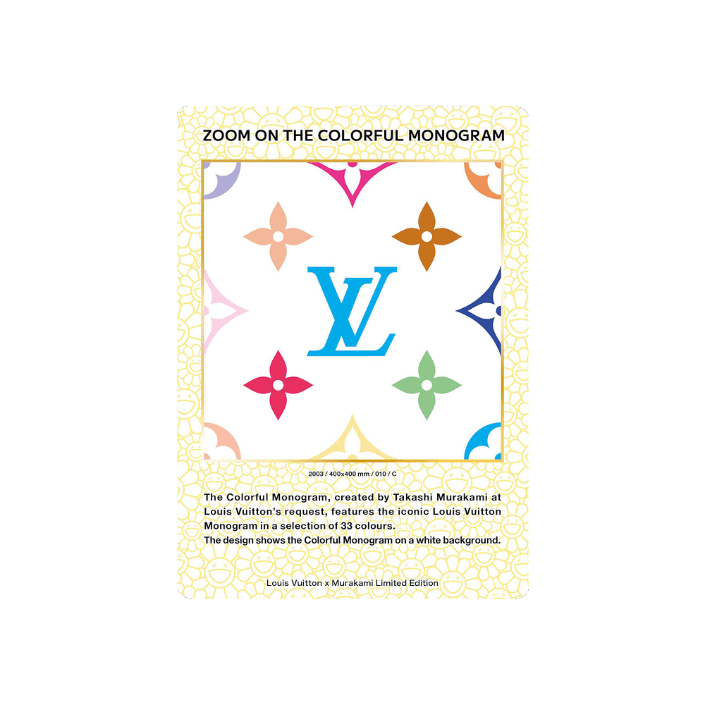 Buy Louis Vuitton x Takashi Murakami Zoom on the Colorful Monogram