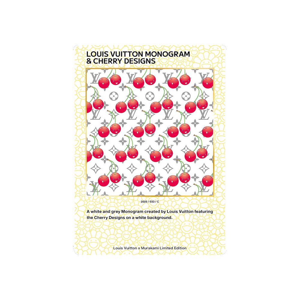 LOUIS VUITTON X MURAKAMI トレーディングカード 033 PSA 10 LOUIS VUITTON x TAKASHI MURAKAMI Trading card Colorful