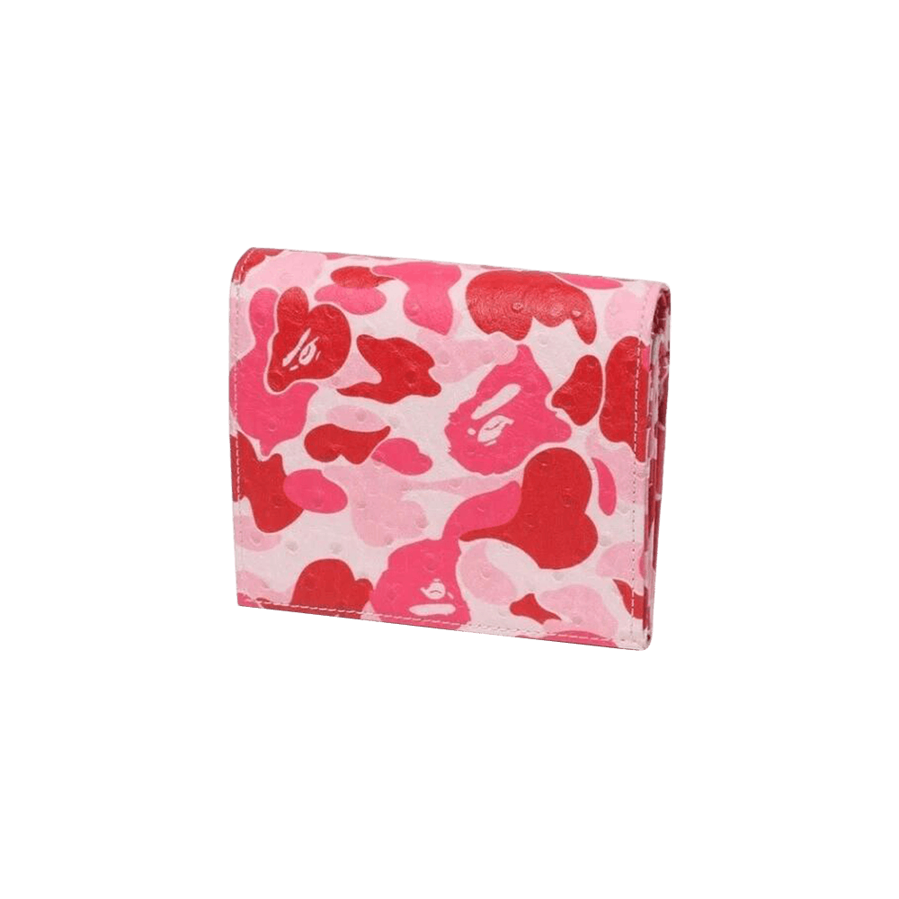 Buy BAPE ABC Camo Mini Wallet 'Pink' - 1L80 190 014 PINK | GOAT