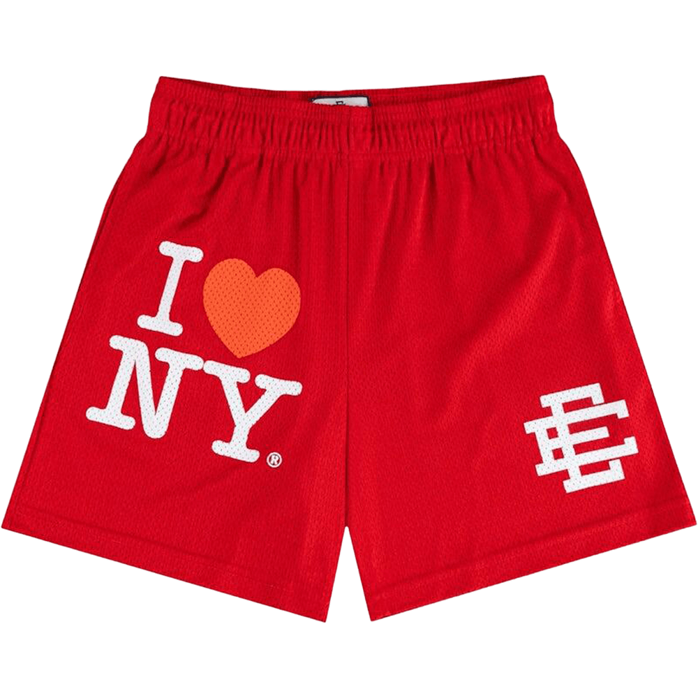 Buy Eric Emanuel EE I Love New York Short 'Red/White' - 02571