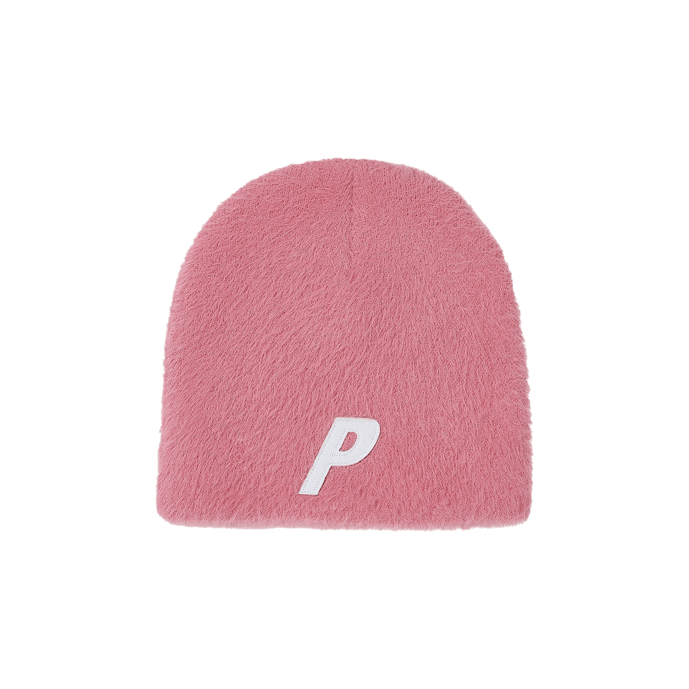 Buy Palace Faux Mohair P Nein Cuff Beanie 'Posh Pink' - P29H119 | GOAT