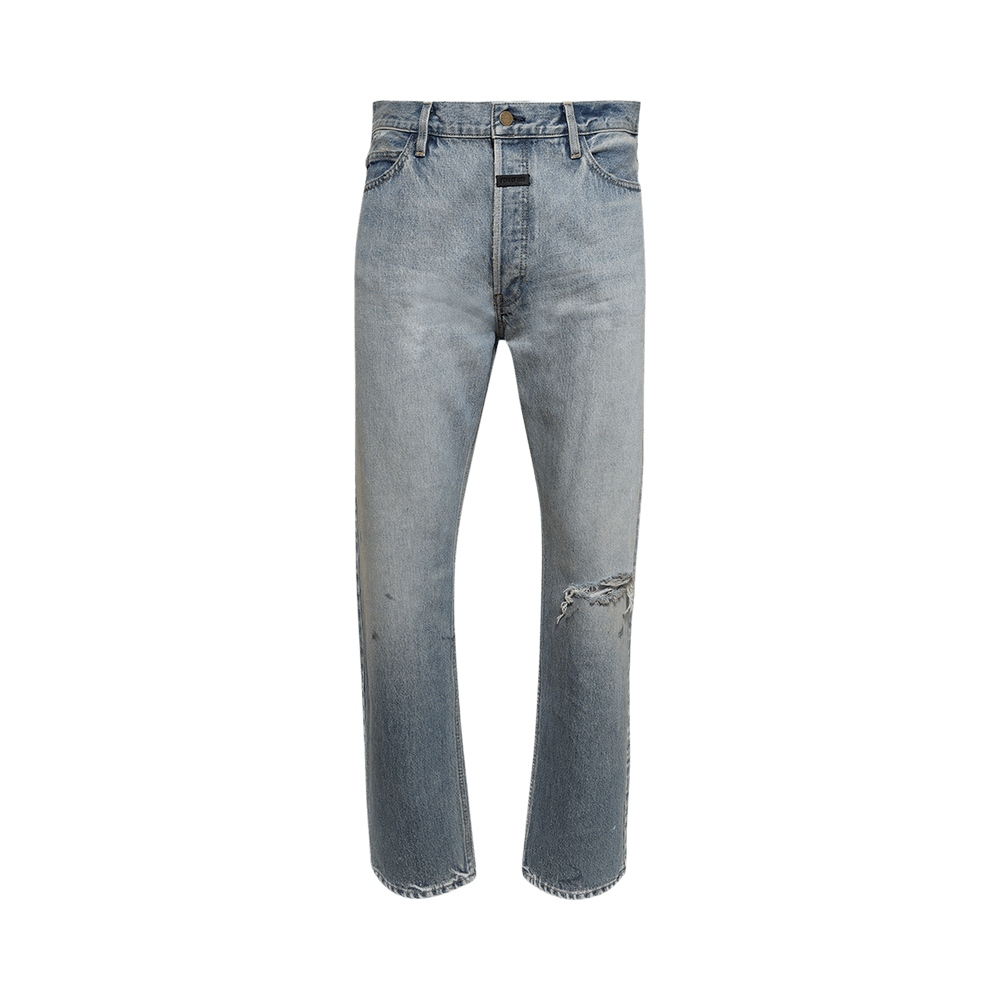 Buy Fear of God Classic 5 Pocket Jean 'Light Indigo' - FG25FW45