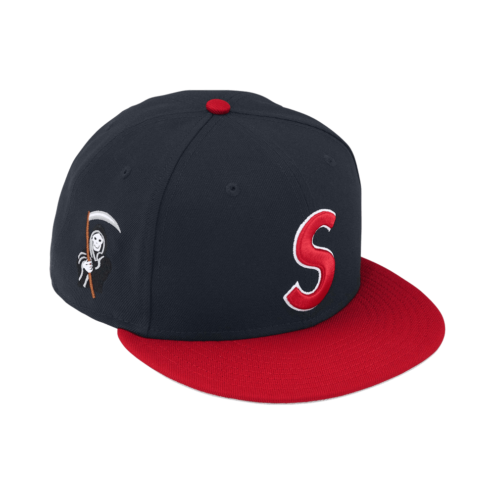 Buy Supreme Reaper S Logo New Era 'Navy' - FW25H45 NAVY | GOAT