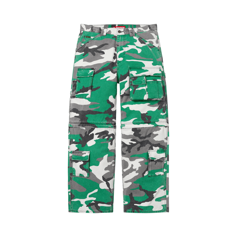 Buy Supreme Zip-Off Utility Pant 'Green Camo' - FW25P70 GREEN CAMO