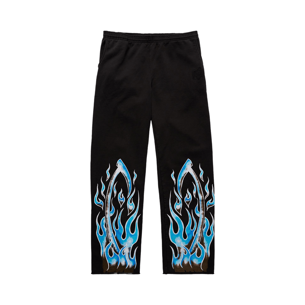 Buy Warren Lotas Chrome Scythe Sweatpants 'Black' - 302GBLK774 | GOAT