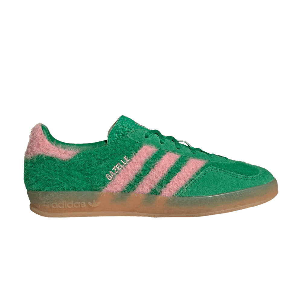Adidas Wmns Gazelle Bold 'Green Glow Pink'