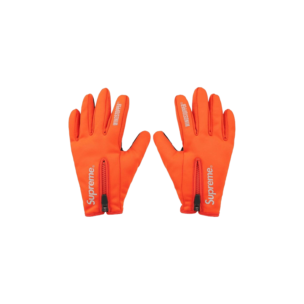 小物 Supreme WINDSTOPPER Zip Gloves Orange L Buy Supreme WINDSTOPPER Zip Gloves 'Orange' - FW24A9 ORANGE | GOAT