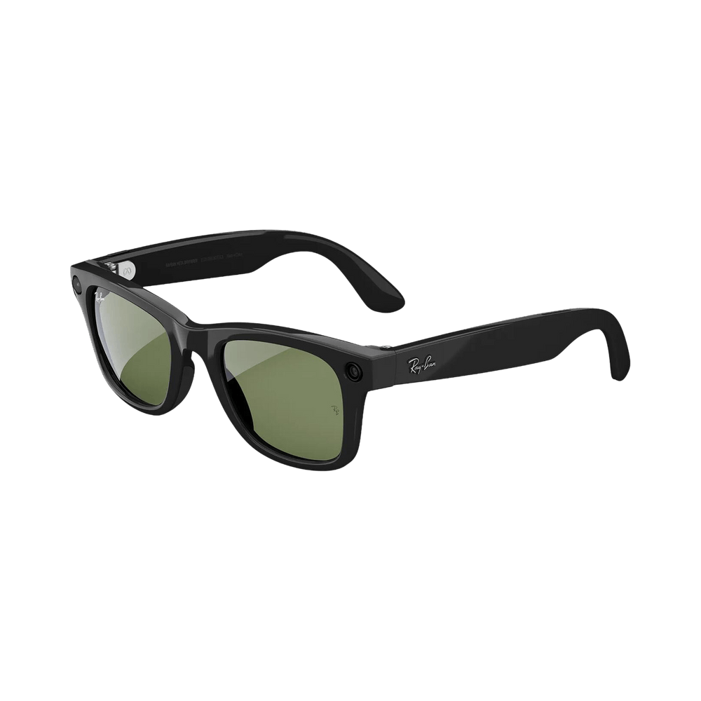 Buy Ray-Ban Wayfarer Meta Gen 2 'Shiny Black/G15 Green' - 0RW4012