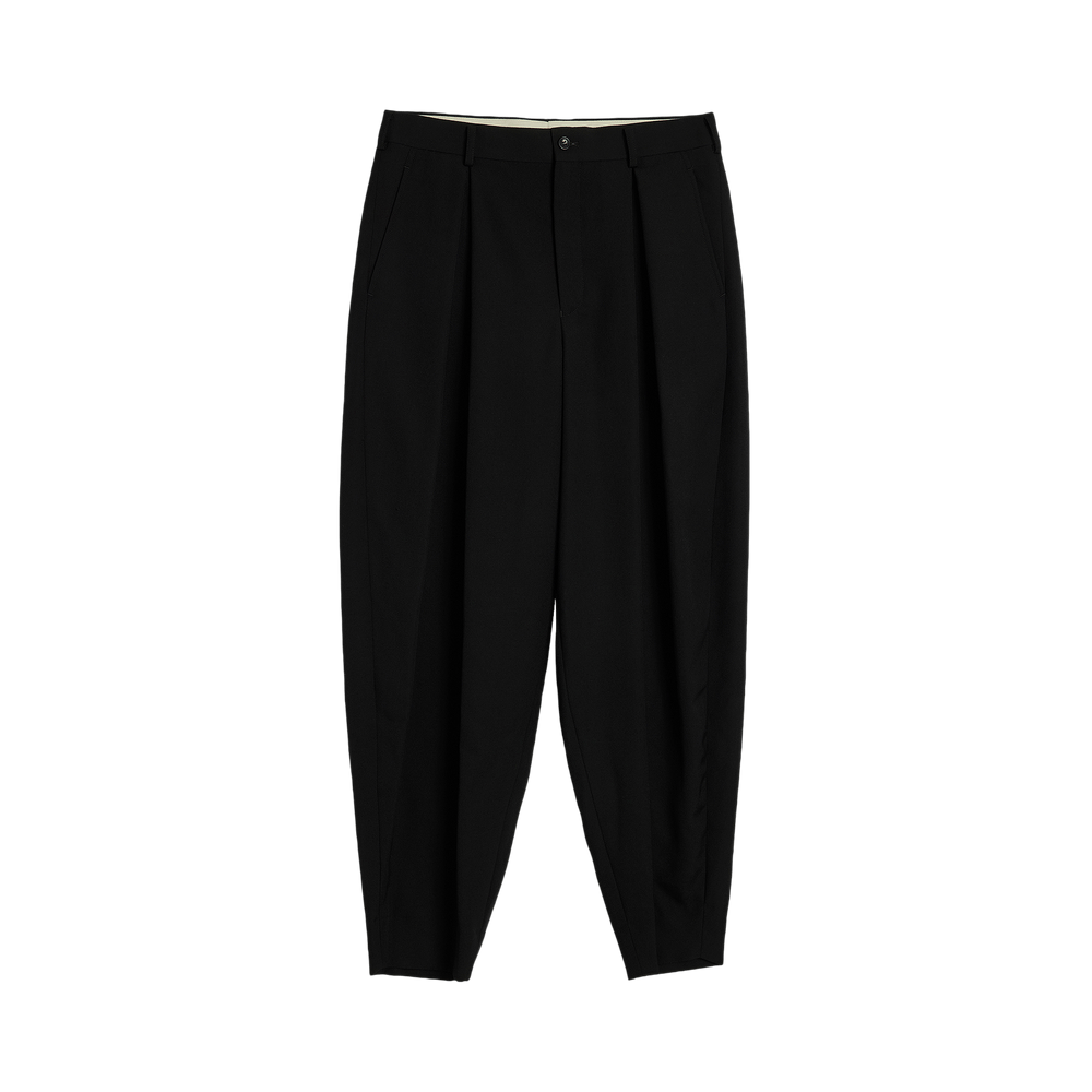 Buy Comme des Garçons Homme Plus Wool Gabardine Medium Pant 'Black