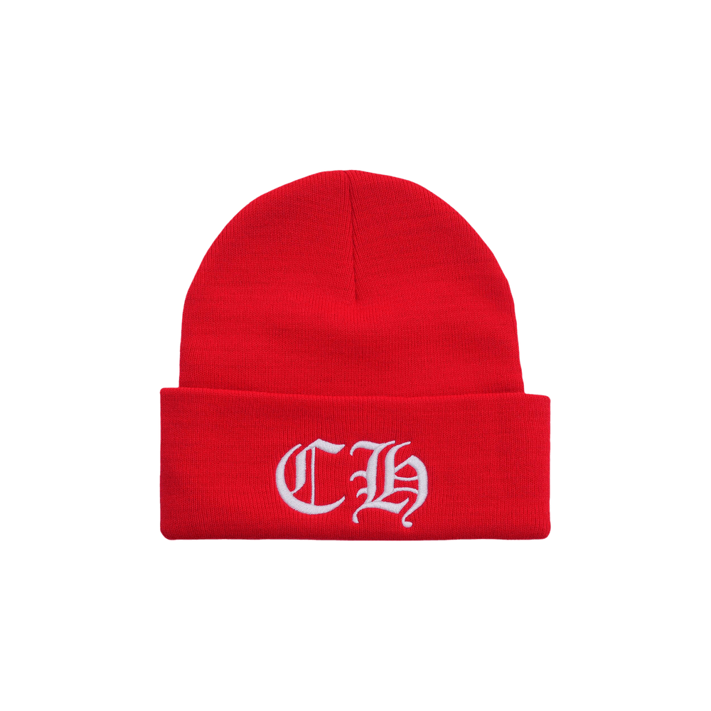 Buy Chrome Hearts CH Beanie 'Red' - 042 020606 RED | GOAT CA