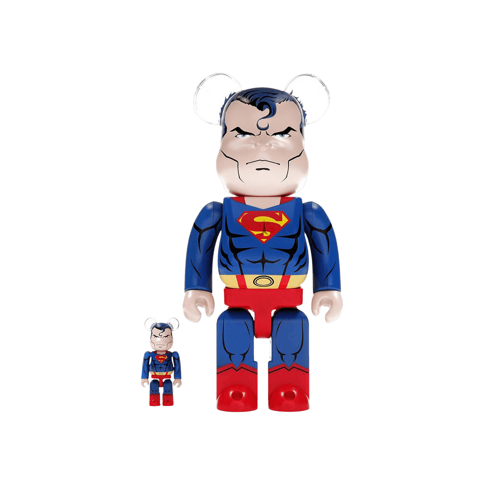 Buy BE@RBRICK x Superman Batman: Hush Version 100% & 400% Set 'Red
