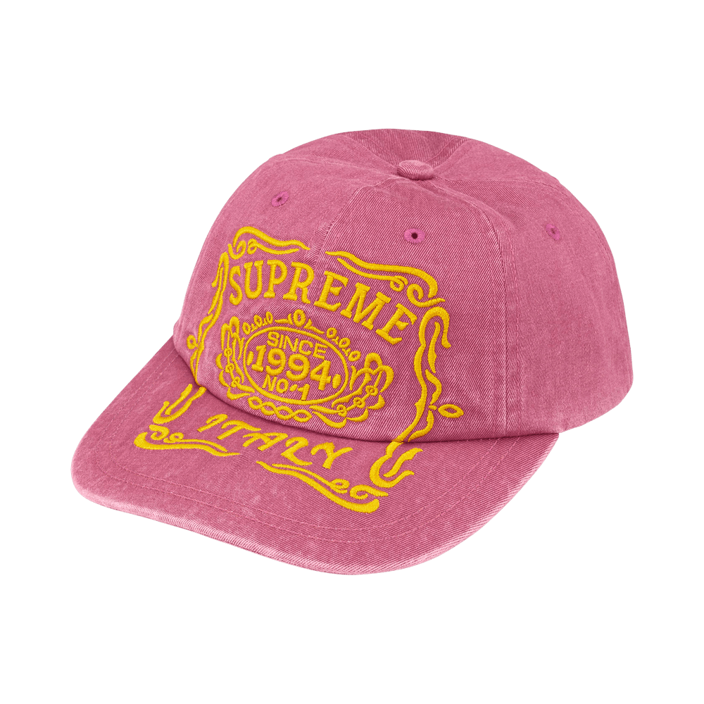 Buy Supreme Italy 6-Panel 'Rose' - FW25H42 ROSE | GOAT