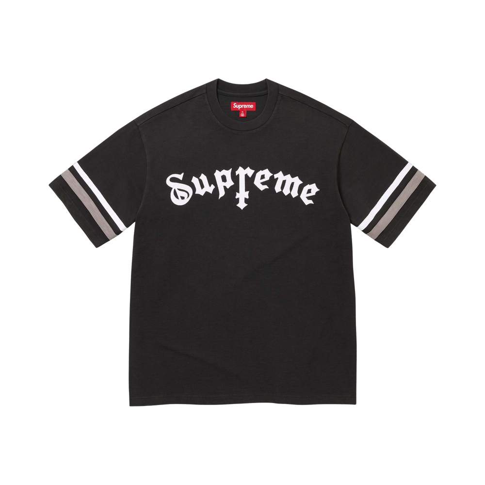 Buy Supreme Cross Short-Sleeve Top 'Black' - FW25KN95 BLACK | GOAT
