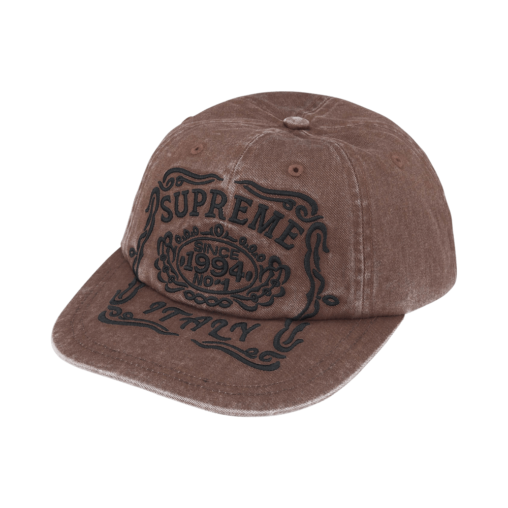 Buy Supreme Italy 6-Panel 'Brown' - FW25H42 BROWN | GOAT CA