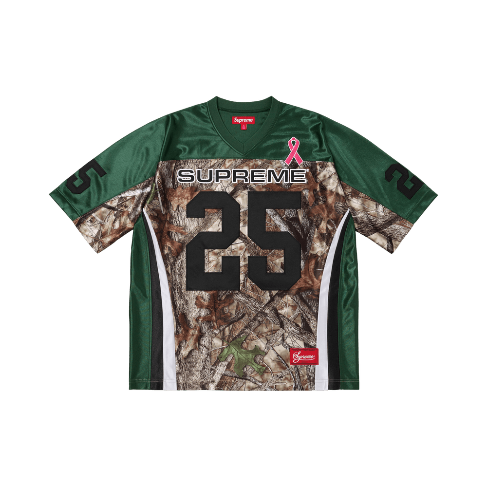 Buy Supreme Breast Cancer Awareness Football Jersey 'Green